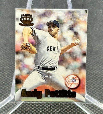 #ad 1997 Pacific Crown Collection Card Supials Mini Andy Pettitte #14A HOF NYY 🔥 $5.00