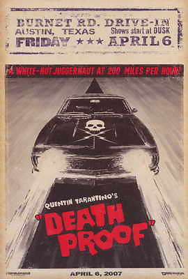 #ad DEATH PROOF Movie Poster Licensed NEW USA 27x40quot; Theater Size Grindhouse B $24.99