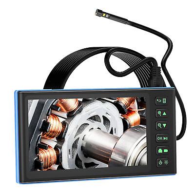 #ad Triple with 7 inch IPS Color Screen Borescope with 8 F4K0 $95.08