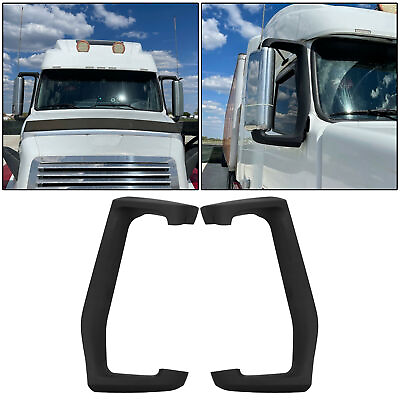 #ad For Volvo VNL Truck 2004 2023 Left Right Side Pair Mirror Arm Cover $78.89