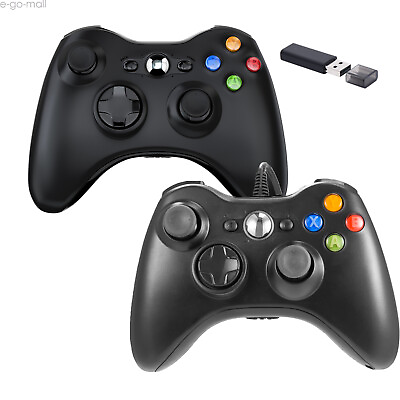 #ad USB Xbox 360 Wired Gamepad Controller for Xbox 360 360 Slim PC Windows 7 8 10 11 $35.99