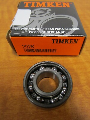 #ad TIMKEN Open 15mm Bore Radial Ball Bearing 35mm OD 10000 RPM NEW $11.40
