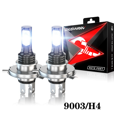 #ad 2x Super LED light bulb for Honda Motorcycle 2002 2007 VTX1800C headlight 6000K $13.99