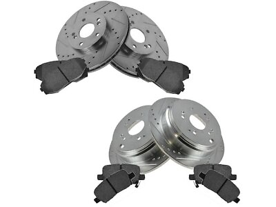 #ad For 2002 2004 Honda Odyssey Brake Pad and Rotor Kit Front and Rear 91287JZ 2003 $231.95