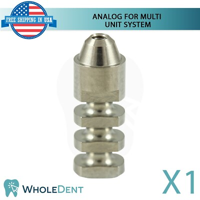 #ad 1x Analog For Straight And Angulated Multi Unit 1.6mm Abutment Dental $15.00