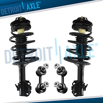 #ad Front Spring Struts Sway Bar Links for 1992 1993 1994 Toyota Camry Lexus ES300 $171.16