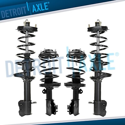 #ad Front and Rear Struts w Coil Springs Assembly Kit for 2002 2003 Mazda Protege5 $236.10