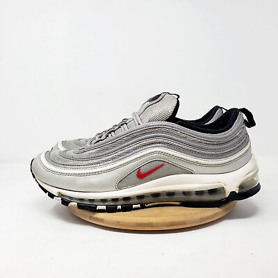 #ad Nike Air Max 97 OG Silver Bullet Shoes Mens 11 Lace Up Low Sneakers $49.95