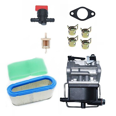 #ad Complete Replacement Kit for Tecumseh OHV Series Carburetor Air Filter Set $42.26