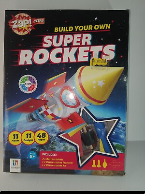 #ad Build Your Own Super Rockets 48 pg. Book 2 DIY Rockets 1 Launcher amp; 1 Rocket Kit $18.69