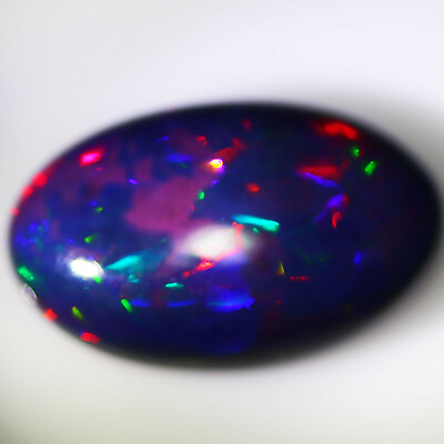 #ad 8.91Ct MUSEUM GRADE EXTREME DAZZLER TSEHAY HONEY WELO 100% NATURAL BLACK OPAL $715.00