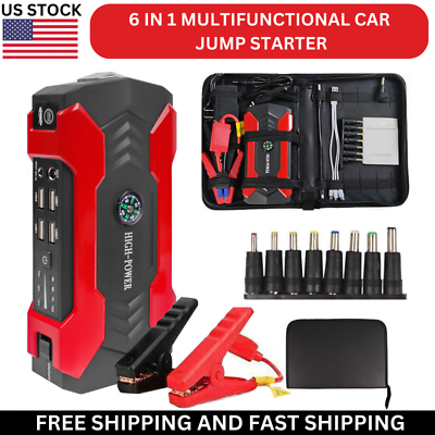 #ad #ad 99800mAh Portable Car Jump Starter Booster Portable Power Bank Battery Charger $99.96