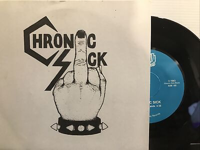 Chronic Shock Reagan Bands 7quot; EP 2010 No Way Records VG VG $12.95