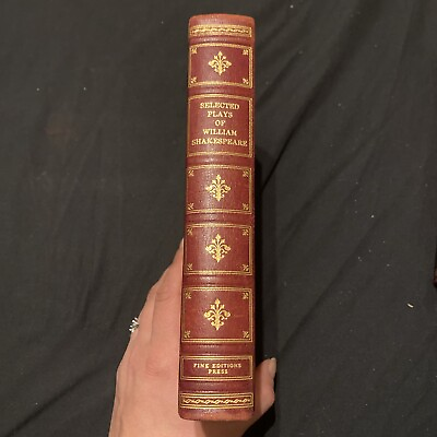 #ad Fine Editions Press Selected Plays...William Shakespeare Hardcover 1952 $12.50