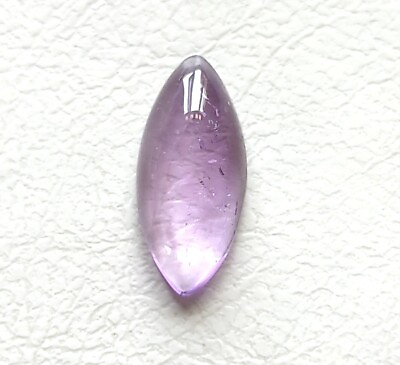 #ad 100% Natural Amethyst Marquise Cabochon Wholesale Gemstone 19x9x5 mm 6 CT $3.50