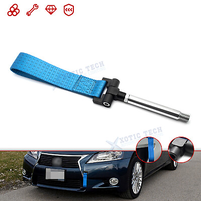 #ad Blue Track Sport Racing Tow Hook Strip For Lexus IS IS250 IS350 IS250C 2006 2013 $24.99