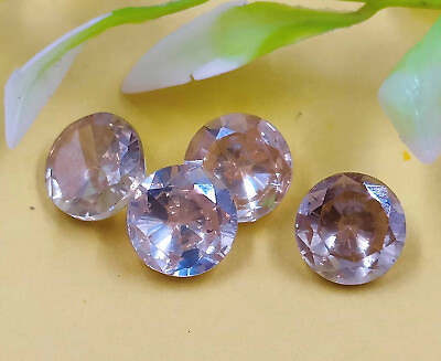 #ad Ravishing Piece 4 Pcs Yellow Sapphire EGL Natural Round Cut 8x8 mm Gemstone AKR $6.04