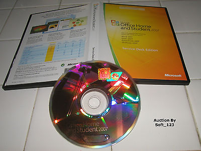 #ad MS Microsoft Office 2007 Home and Student for 3 PCs Full English Version $89.95