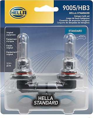 #ad 9005TB Twin Blister Standard Halogen Bulb 12 V 65W 2 Pack $25.99