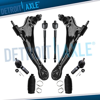 #ad 8pc Front Lower Control Arm Ball Joints Tie Rods for Toyota Avalon Solara Sienna $100.62