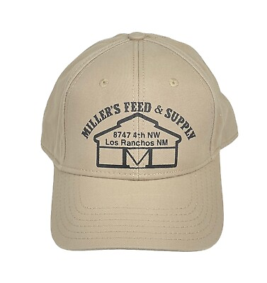 #ad Miller#x27;s Feed amp; Supply Beige Khaki Strapback Hat Adjustable Otto Baseball Cap $23.99