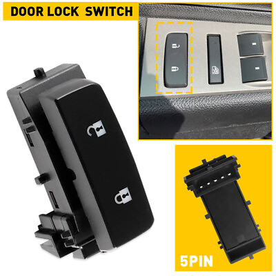 #ad Master Door Lock Switch Driver Side for 2008 2013 Chevy Silverado 1500 GMC EOA $9.99