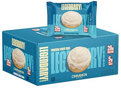 #ad #ad Legendary Foods High Protein Snack Cinnamon Sweet Roll 20 Gr Pure Protein B... $51.68
