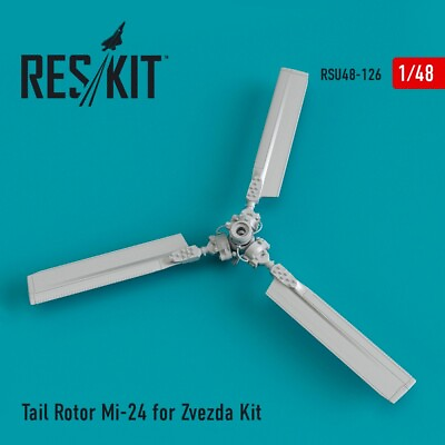 #ad Reskit 1 48 Tail Rotor Mi 24V for Zvezda Resin Upgrade Set FAST SHIP RSU48 0126 $24.99