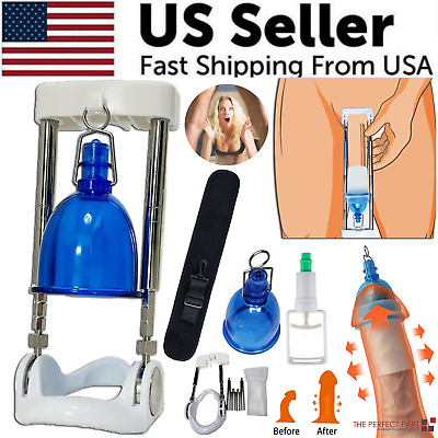 #ad Super Penis Enlargement Extender Vacuum Stretcher Pump Hanger Bigger Enhancement $20.39