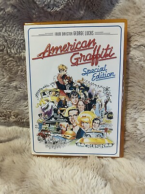 #ad American Graffiti DVD 1973 Special Edition. 1960’s Great Soundtrack amp; Cast $6.00