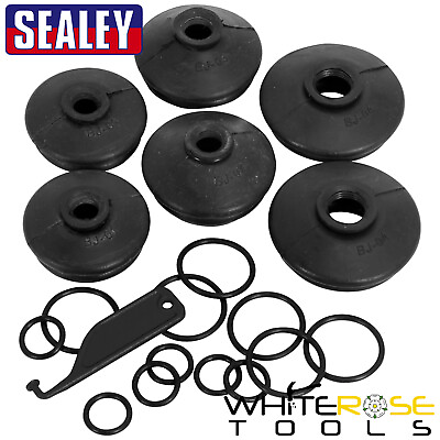 #ad Sealey Car Ball Joint Dust Covers Replacement 6 Pack Assorted O Rings GBP 23.25