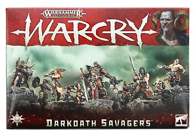 #ad Warhammer Age of Sigmar Warcry Darkoath Savagers 10 Citadel Miniatures 111 86 $69.99