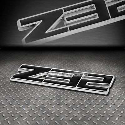 #ad FOR 300ZX FAIRLADY Z32 METAL BUMPER TRUNK GRILL EMBLEM DECAL STICKER BADGE BLACK $6.08