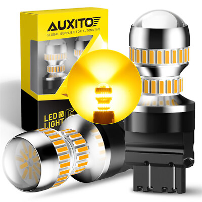 #ad LED Front Turn Signal Light 3157 bulb for Honda Ridgeline 2006 2014 Yellow Amber $14.24