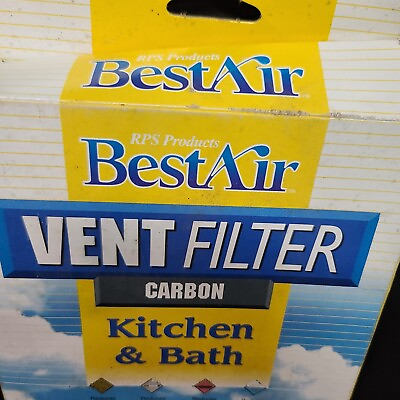#ad BestAir Carbon Kitchen amp; Bath Vent Filter VC K New Genuine Ships Tomorrow $10.00