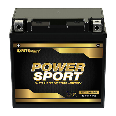 YTX14 BS Replacement for 2003 12 Honda VTX1300R CTX14 BS Battery $47.98