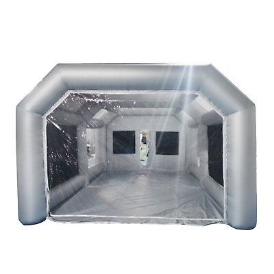#ad Inflatable Spray Tent Booth Paint Car Paint 26#x27;x13#x27;x10#x27; 2 Filtration System $607.05
