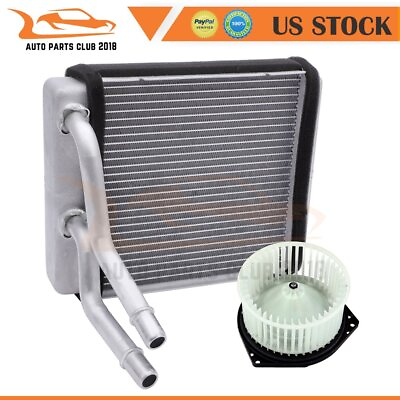 #ad Fits 1997 2002 Ford Expedition 97 99 F 250 HVAC Blower Motor amp; Heater Core Kit $57.35