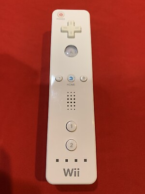 #ad Official OEM Nintendo Wii Remote White Controller $13.99