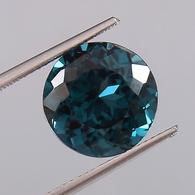 #ad AAA Fine Natural Mozambique Blue Green Tourmaline Round Loose Gemstone Cut 8x8MM $39.96