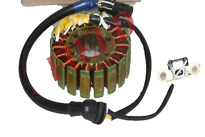 #ad Stator amp; Pulsar Coil Assembly Three Phase For Royal Enfield 350cc $73.07
