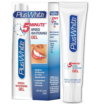 #ad Plus White 5 Minute Speed Whitening Gel New Sealed Free Shipping $15.36