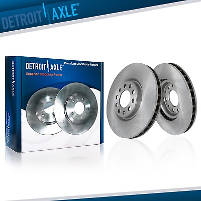 #ad Pair Front Disc Brake Rotors Replacement Set for Compass 200 Dart Renegade 500X $69.14