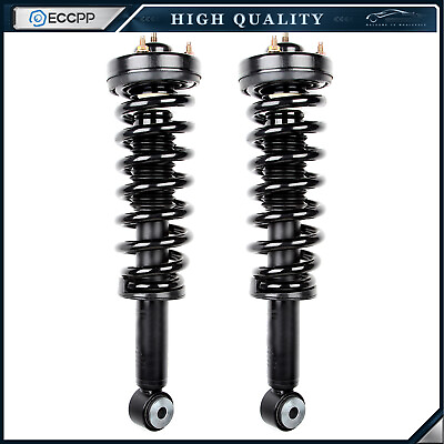 #ad For Ford F 150 2009 2013 Front 2Pcs Complete Strut w Coil Spring Suspension 4WD $157.39
