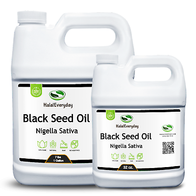 Black Seed Oil 100%Pure Natural Cold Pressed Unrefined Unfiltered Nigella Sativa $14.95