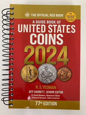 #ad 2024 Red Book Price Guide 77th Edition Spiral IN STOCK amp; SHIPPING NOW $14.54