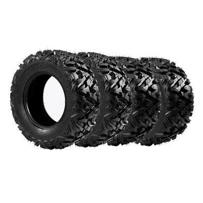 #ad 4 * TIRE SET ATV TIRES 25quot; 25x8x12 25x10x12 with warranty 6ply front amp; rear $251.99