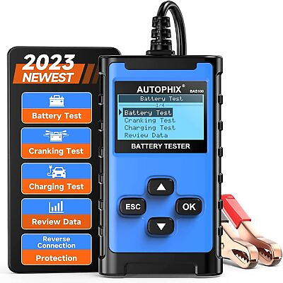 #ad Digital Battery Load Tester Automotive Cranking Charging Diagnostic Tool 12V 24V $32.39