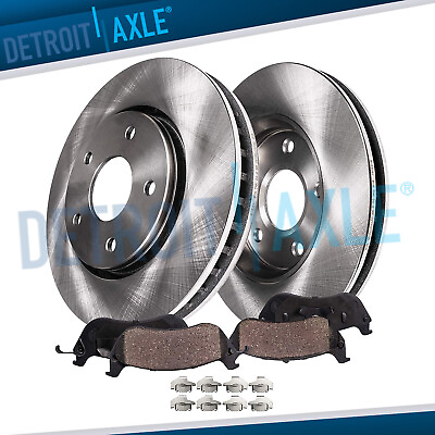 #ad Front Disc Brake Rotors Ceramic Brake Pads for Honda Pilot Acura MDX RLX ZDX $112.09