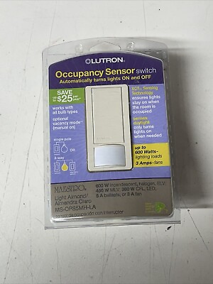 #ad Lutron Occupancy Sensor Dimmer $21.71